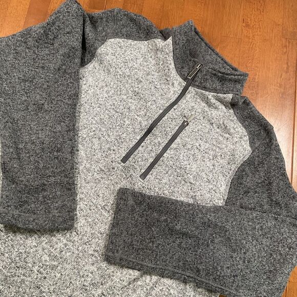 Woolrich Other - Woolrich Sweater Men's XXL Gray 1/4 Zip Long Sleeve Zip Chest Pocket Pullover